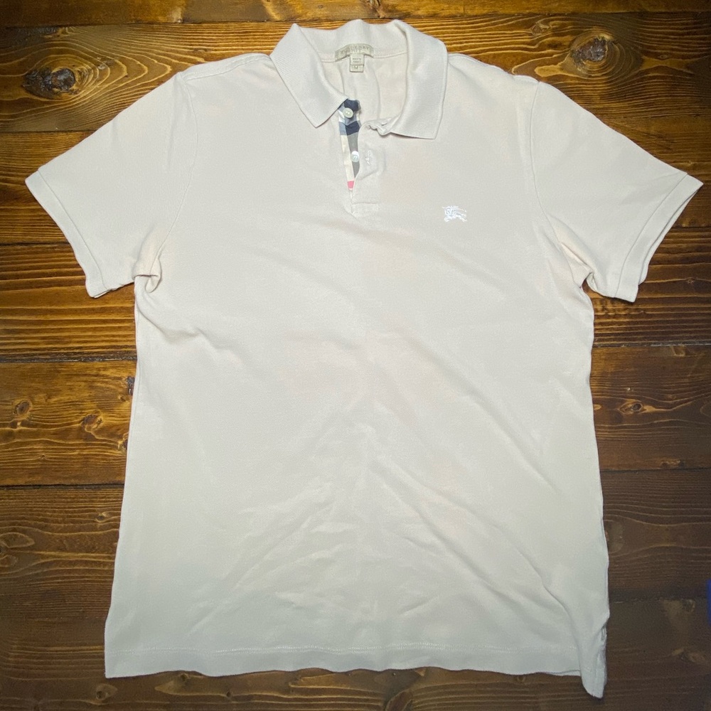 Burberry polo shirt medium